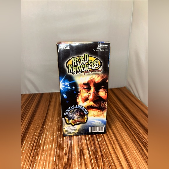 NECA Santas Around The World Bobblehead America Head Knockers - New In Box - Picture 3 of 13